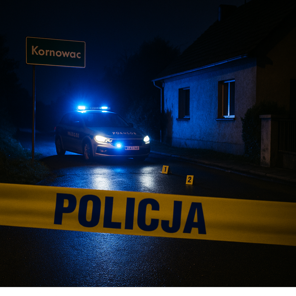 Zabójstwo w Kornowacu. Nie żyje kobieta, zatrzymano mężczyznę