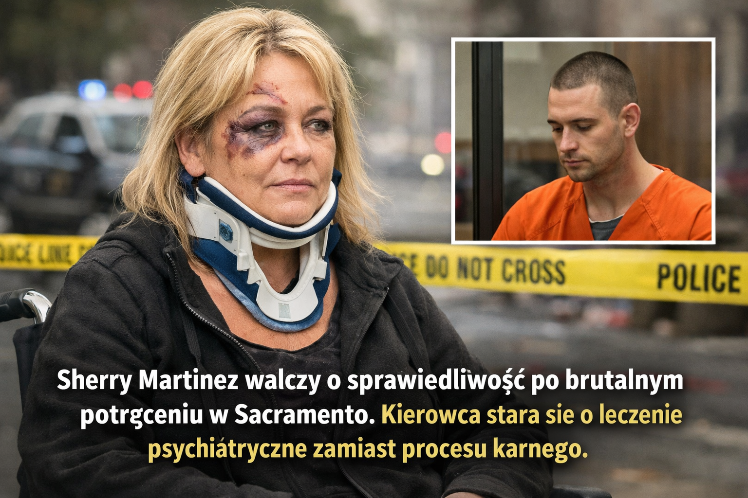 Kierowca ucieka od kary po potrąceniu rowerzystki. Wypadek czy zbrodnia?