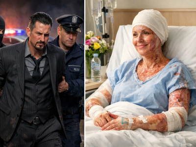 Gangster aresztowany. Podpalona kobieta wraca do zdrowia