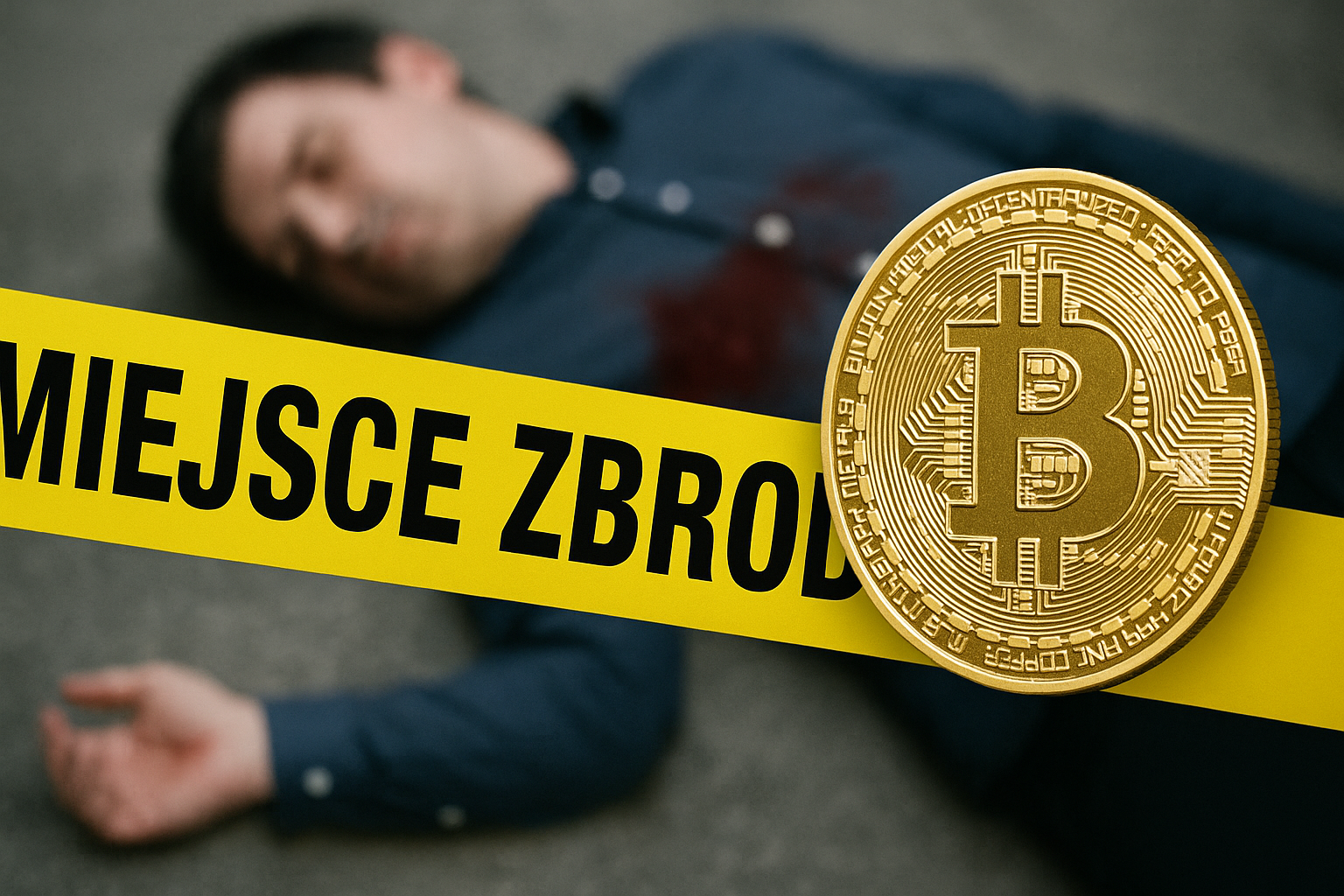 Oszust kryptowalutowy i żona zalani betonem po torturach