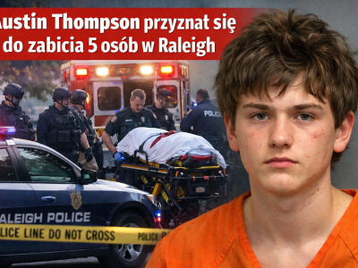 Austin Thompson przyznał się do zabicia 5 osób w Raleigh